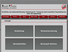 Tablet Screenshot of buchhaltung-fritscher.at